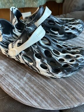 Merrell Hydro Moc Water Shoes in Black & White